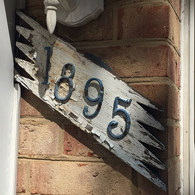 House Number Plaque
